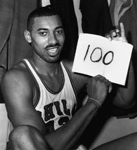 100 Punkte fuer die Ewigkeit - Vor 50 Jahren wirft Wilt Chamberl